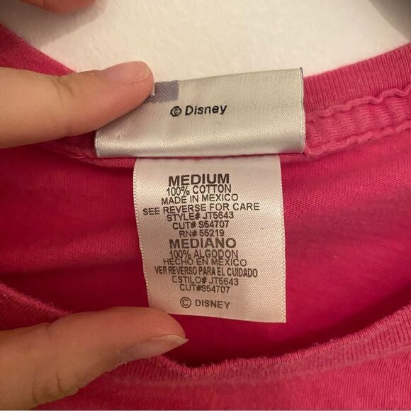 WALT Disney World Tinkerbell Pink Child T-Shirt in 6 - 8 - Picture 4 of 6